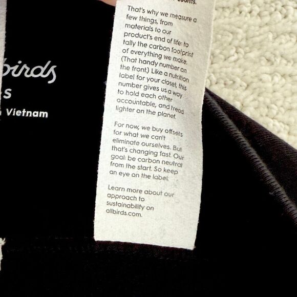 Allbirds Natural Leggings Merino Blend Ankle Fit Black - US Women’s S - Picture 10 of 14